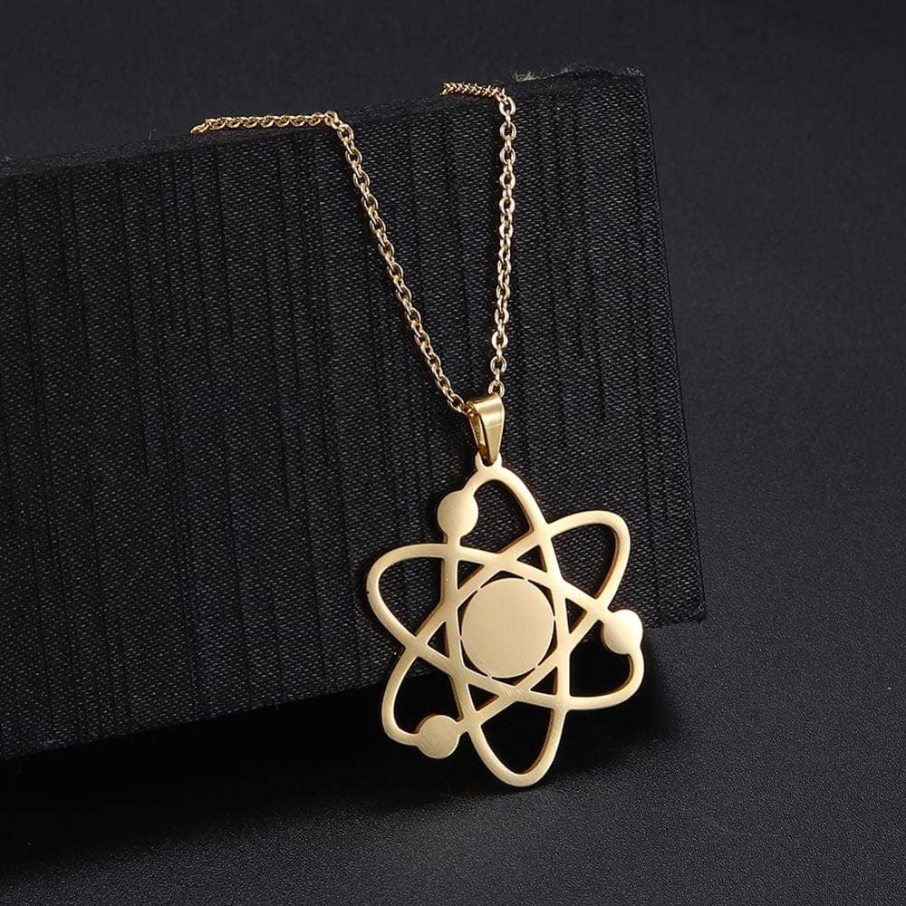 Big Bang Theory Atom Necklace PostdocInUSA