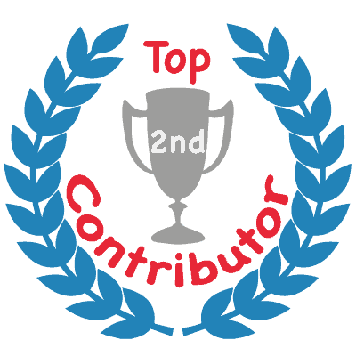 PostdocInUSA Badge – Top 2nd Contributor